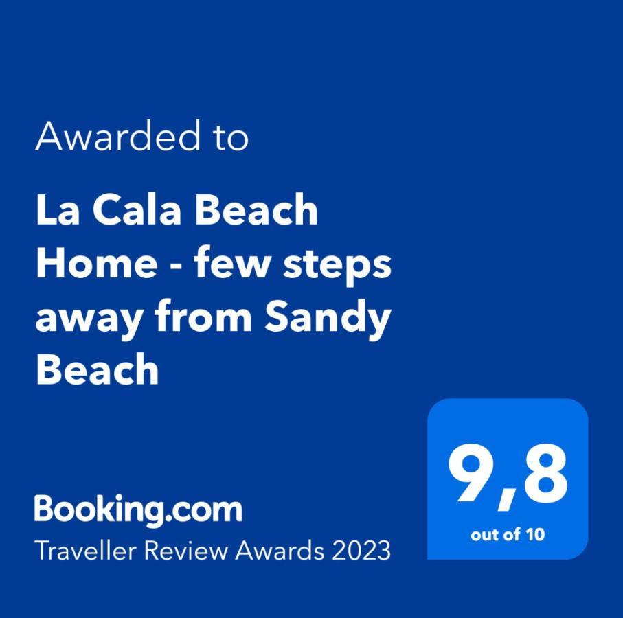 La Cala - Beachfront Few Steps Away From Sandy Holiday home *